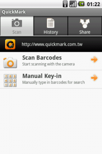 QuickMark QR Code Readerのイメージ
